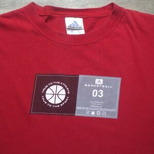 Vintage Adidas Basketball Y2K 2XL Heather Sleeveless Tank Top T-Shirt
